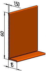 Плинтус Гибкий плинтус (плинтусная лента) Jl 60 JL 60 фото 1 | FLOORDEALER